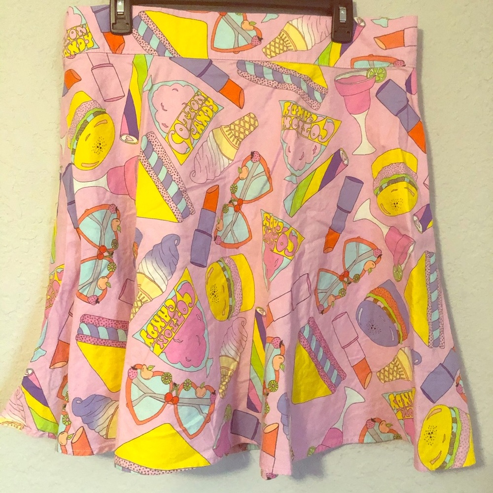 Retrolicious cotton candy skirt 1x